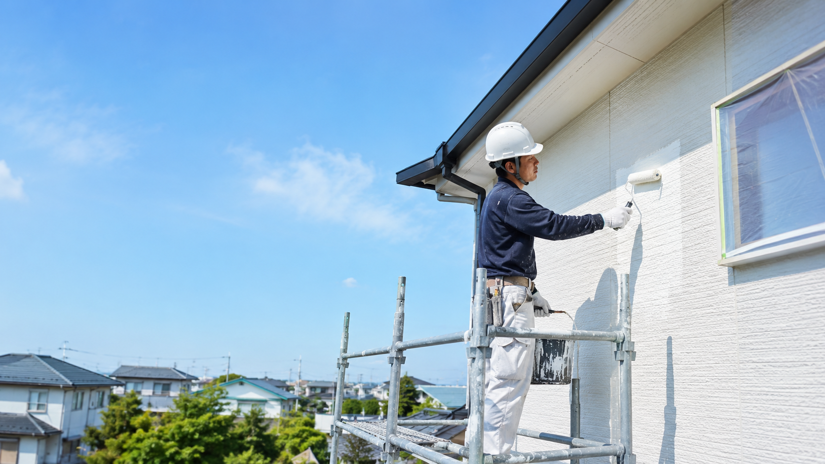 森山塗装の塗装作業イメージ